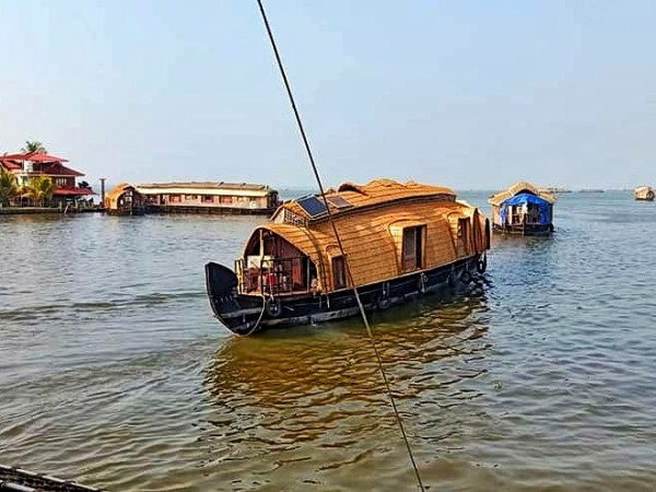 A Kerala Houseboat Stay at&nbsp;Allepey.